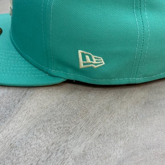 Boston Red Sox New Era Mint Green Hat 2004 World Series Patch Size 7 3/4 Rare - Picture 7 of 15